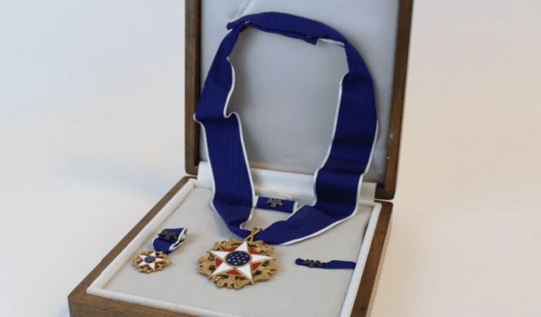 Photo of Muhammad Ali's Presidential Medal of Freedom