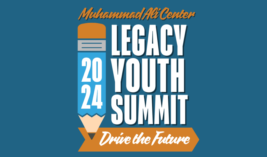 Logo for "Muhammad Ali Center Legacy Youth Summit: Drive the Future"