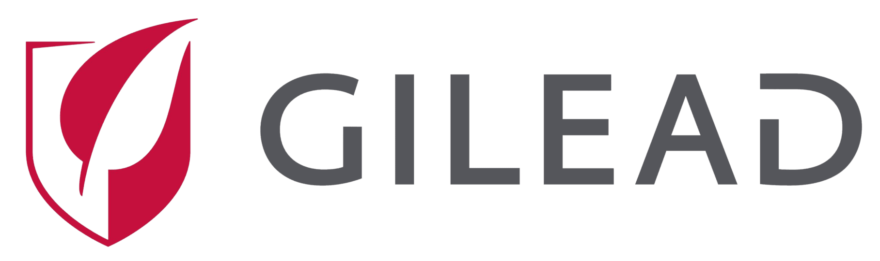 Gilead logo with shield and leaf