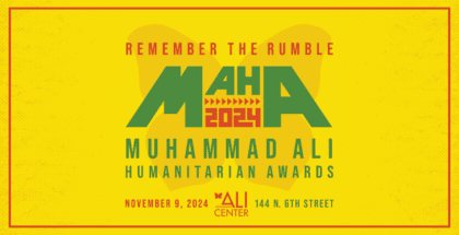 Green MAHA 2024 logo on yellow background with text "Remember the Rumble" and "November 9th"