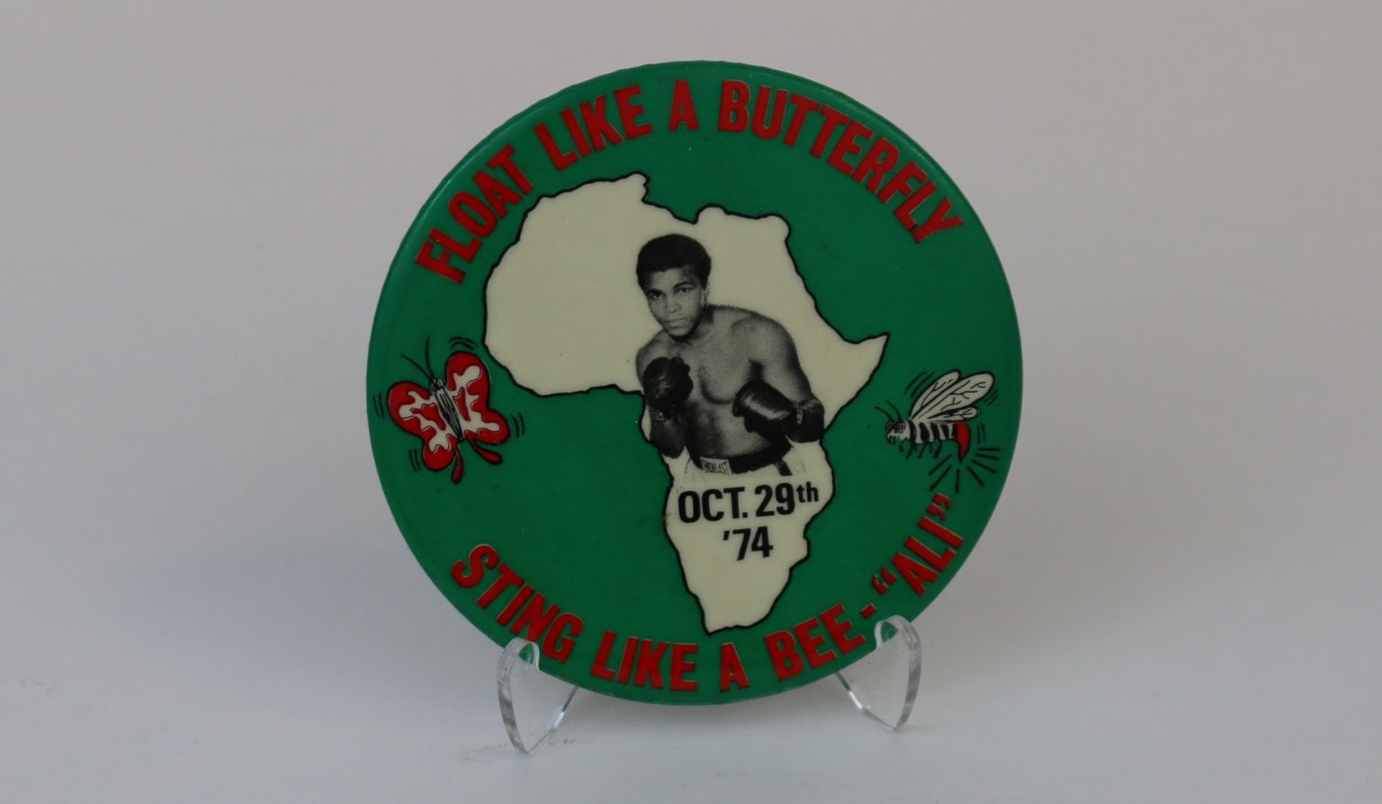 2021 MUHAMMAD ALI - Rumble in the Jungle by Tyson Beck Card #2