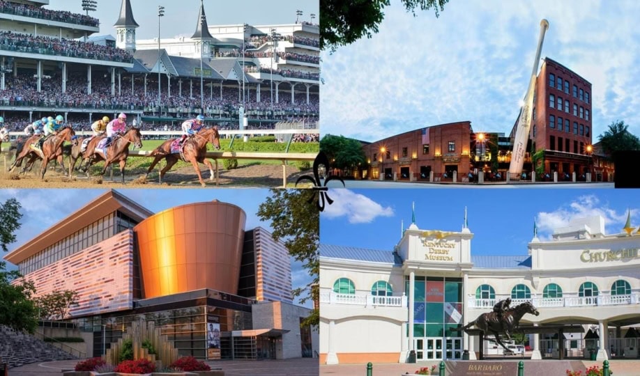 Louisville scores four nominations for Top Sports Destinations - Muhammad Ali Center Photos of Muhammad Ali Center, Churchill Downs, Kentucky Derby Museum, and Louisville Slugger Museum