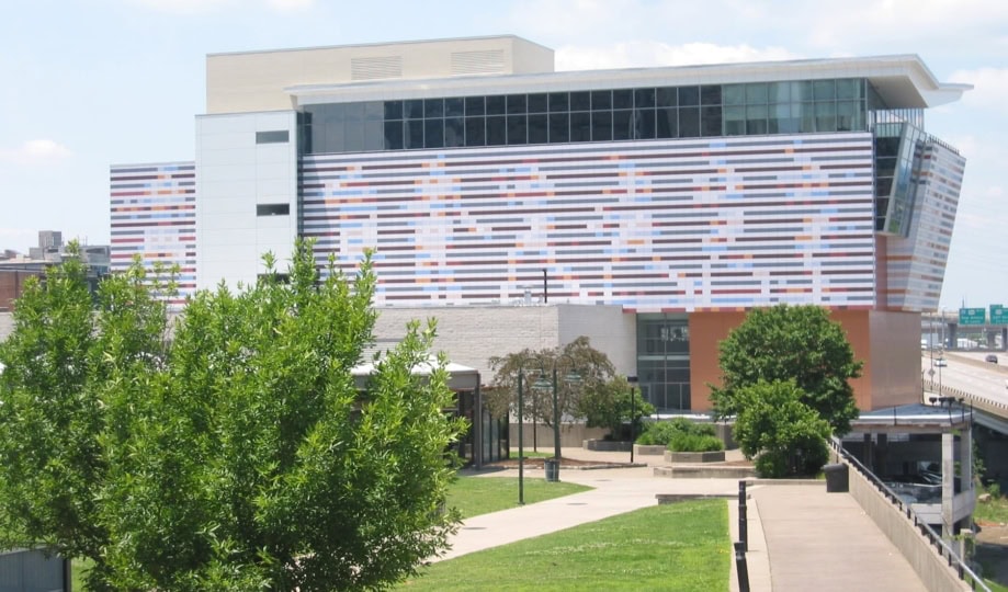 Exterior of Muhammad Ali Center