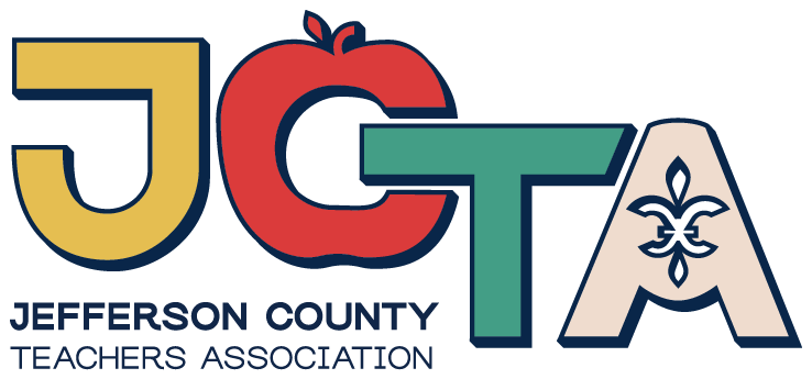 Logo image Colorful text spelling out JCTA