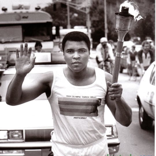 Ali Takes the Torch - Muhammad Ali Center