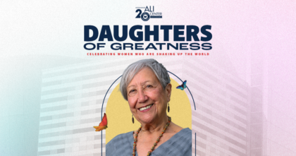Portrait of Yolanda Moore, celebrating women sharing their stories of empowerment.