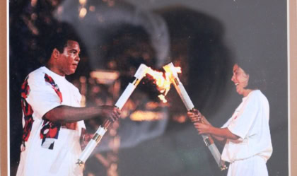 Ali Takes the Torch - Muhammad Ali Center
