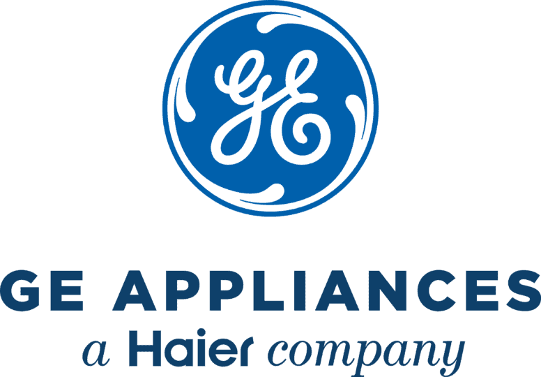 GE logo with text 